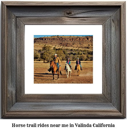 horse trail rides near me in Valinda, California